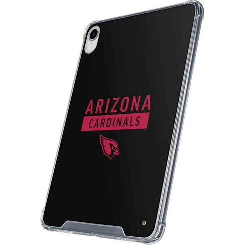 NFL Arizona Cardinals Black Performance Series iPad 11th Gen (2025) Clear Case