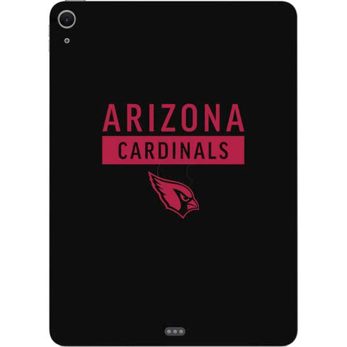 NFL Arizona Cardinals Black Performance Series Apple iPad Air Skin