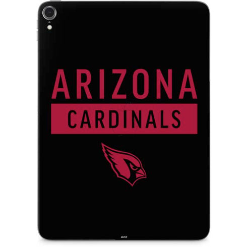 NFL Arizona Cardinals Black Performance Series Apple iPad Pro Skin