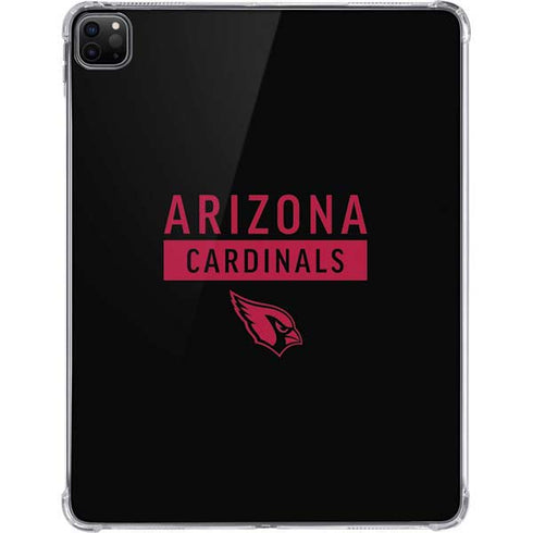 NFL Arizona Cardinals Black Performance Series iPad Pro 11in (2024) Clear Case