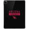 NFL Arizona Cardinals Black Performance Series iPad Pro 11in (2024) Clear Case