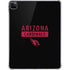 NFL Arizona Cardinals Black Performance Series iPad Pro 11in (2024) Clear Case