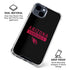NFL Arizona Cardinals Black Performance Series iPhone 15 Clear Case