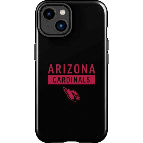 NFL Arizona Cardinals Black Performance Series iPhone 15 Impact Case
