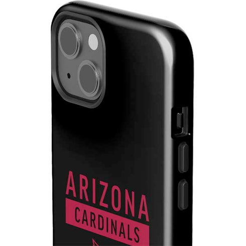 NFL Arizona Cardinals Black Performance Series iPhone 15 Impact Case