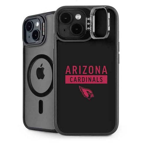 NFL Arizona Cardinals Black Performance Series iPhone 15 Kickstand Case