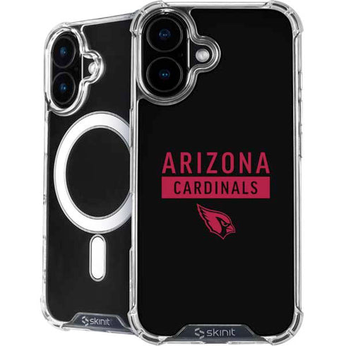 NFL Arizona Cardinals Black Performance Series iPhone 16 MagSafe Case