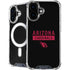 NFL Arizona Cardinals Black Performance Series iPhone 16 MagSafe Case
