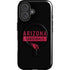 NFL Arizona Cardinals Black Performance Series iPhone 16 Magsafe Impact Case