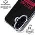 NFL Arizona Cardinals Black Performance Series iPhone 16 Plus Clear Case