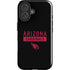NFL Arizona Cardinals Black Performance Series iPhone 16 Plus Impact Case