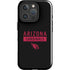 NFL Arizona Cardinals Black Performance Series iPhone 16 Pro Impact Case