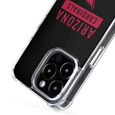 NFL Arizona Cardinals Black Performance Series iPhone 16 Pro MagSafe Case