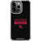 NFL Arizona Cardinals Black Performance Series iPhone 16 Pro Max Clear Case