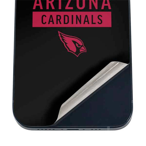 NFL Arizona Cardinals Black Performance Series iPhone 16 Skin