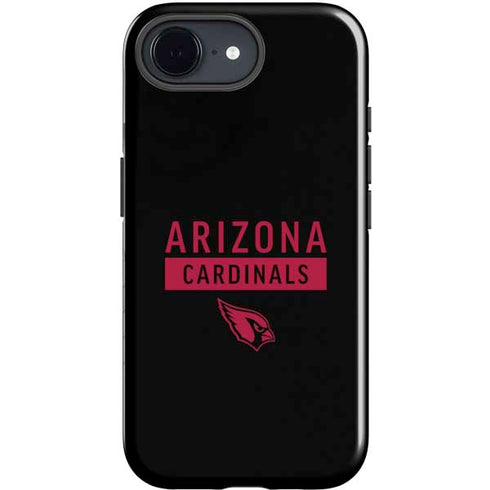 NFL Arizona Cardinals Black Performance Series iPhone 16e Impact Case