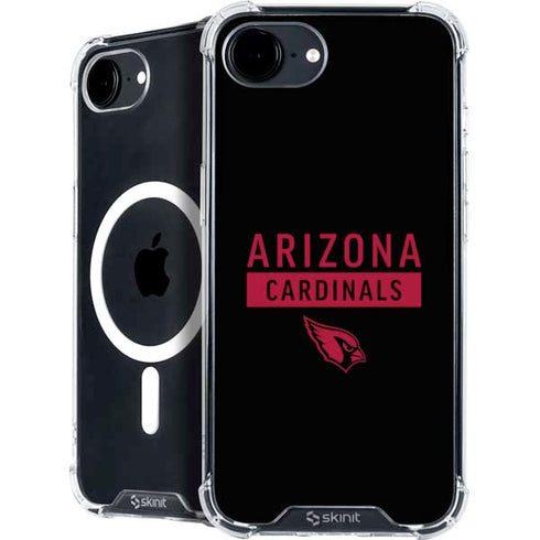 NFL Arizona Cardinals Black Performance Series iPhone 16e MagSafe Case