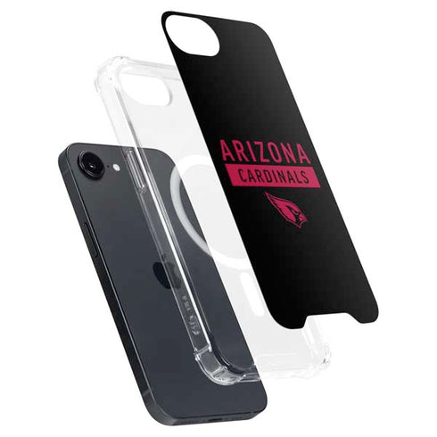 NFL Arizona Cardinals Black Performance Series iPhone 16e MagSafe Case