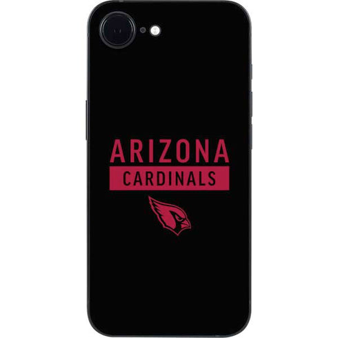 NFL Arizona Cardinals Black Performance Series iPhone 16e Skin
