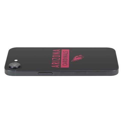NFL Arizona Cardinals Black Performance Series iPhone 16e Skin
