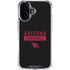 NFL Arizona Cardinals Black Performance Series iPhone 17 Clear Case