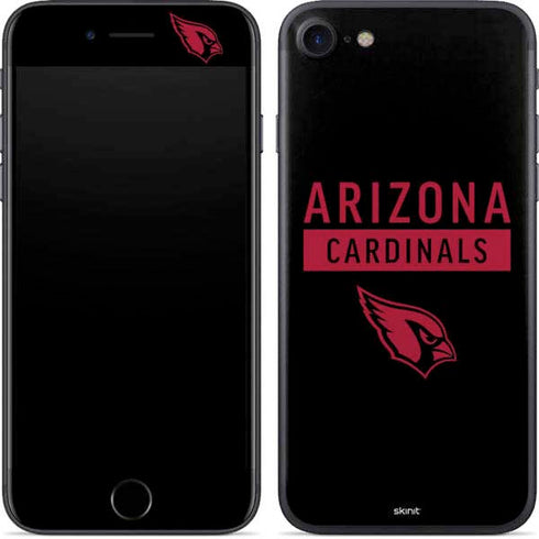 NFL Arizona Cardinals Black Performance Series iPhone 8 Skin