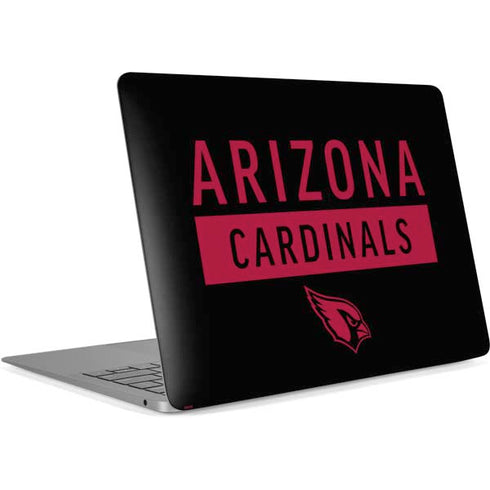 NFL Arizona Cardinals Black Performance Series Apple MacBook Air Skin