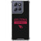 NFL Arizona Cardinals Black Performance Series Moto G 5G (2025) Clear Case