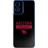 NFL Arizona Cardinals Black Performance Series Moto G Play 4G (2024) Skin