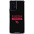 NFL Arizona Cardinals Black Performance Series Moto G Power 5G (2024) Clear Case
