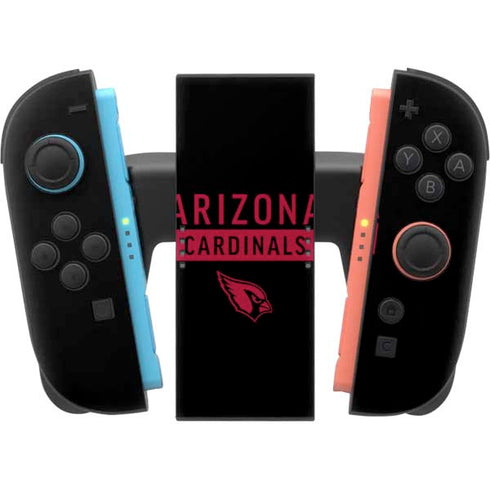 NFL Arizona Cardinals Black Performance Series Nintendo Switch 2 (2025) Joy-Con Controller Skin
