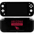 NFL Arizona Cardinals Black Performance Series Nintendo Skins