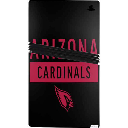 NFL Arizona Cardinals Black Performance Series PS5 Pro Bundle Skin