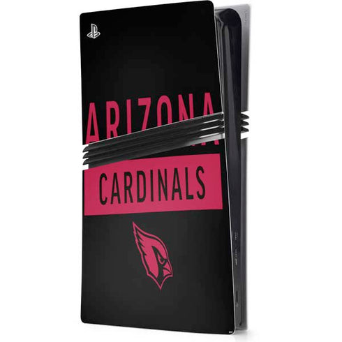 NFL Arizona Cardinals Black Performance Series PlayStation PS5 Skins