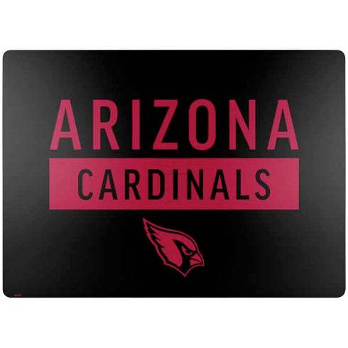 NFL Arizona Cardinals Black Performance Series Surface Laptop 7 13.8in Skin