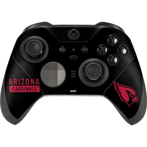 NFL Arizona Cardinals Black Performance Series Xbox Elite Wireless Controller Series 2 Skin