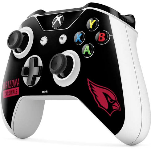 NFL Arizona Cardinals Black Performance Series Xbox One S All-Digital Edition Bundle Skin