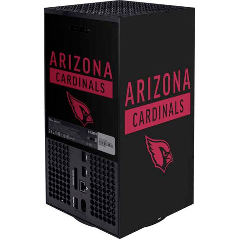 NFL Arizona Cardinals Black Performance Series XBox Series X Digital Edition Bundle Skin