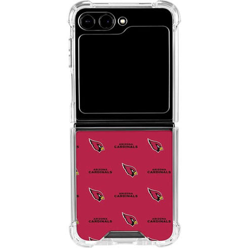 NFL Arizona Cardinals Blitz Series Galaxy Z Flip6 Clear Case