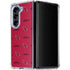 NFL Arizona Cardinals Blitz Series Galaxy Z Fold5 5G Clear Case