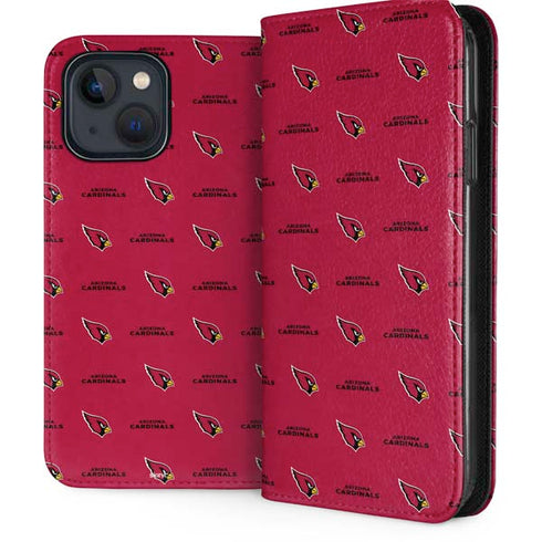 NFL Arizona Cardinals Blitz Series iPhone 15 Plus Folio Case