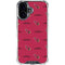 NFL Arizona Cardinals Blitz Series iPhone 16 Plus Clear Case