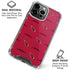 NFL Arizona Cardinals Blitz Series iPhone 16 Pro Clear Case