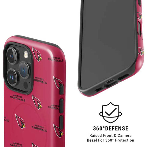 NFL Arizona Cardinals Blitz Series iPhone 16 Pro Magsafe Impact Case
