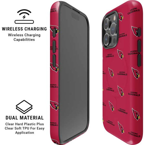 NFL Arizona Cardinals Blitz Series iPhone 16 Pro Magsafe Impact Case