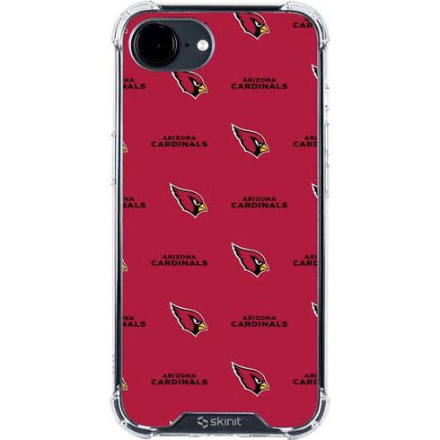 NFL Arizona Cardinals Blitz Series iPhone 16e Clear Case