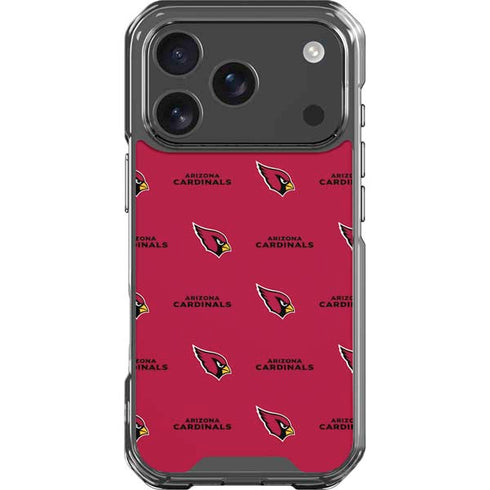 NFL Arizona Cardinals Blitz Series iPhone 18 Pro Clear Case