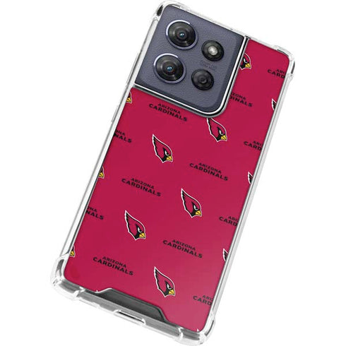 NFL Arizona Cardinals Blitz Series Moto G 5G (2025) Clear Case