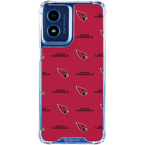 NFL Arizona Cardinals Blitz Series Moto G 5G (2024) Clear Case