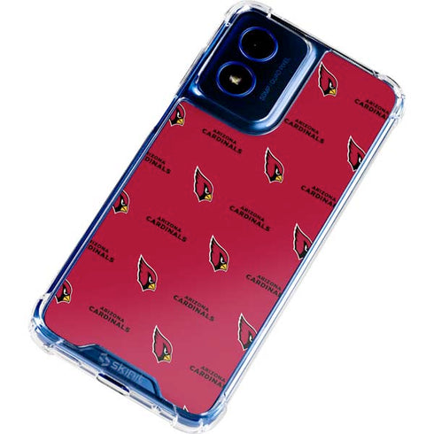 NFL Arizona Cardinals Blitz Series Moto G 5G (2024) Clear Case